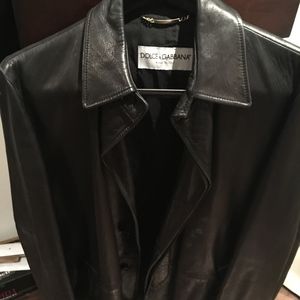 Dolce Leather Coat